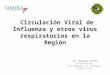 Circulación Viral de Influenza y otros virus respiratorios en la Región Dra. Maribel Orozco Coordinadora Red Regional de Influenza COMISCA-CDC