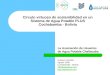 Círculo virtuoso de sostenibilidad en un Sistema de Agua Potable PLUS Cochabamba - Bolivia La Asociación de Usuarios de Agua Potable Challacaba Gustavo
