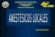 Anestesicos Locales 2007