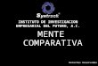 MENTE COMPARATIVA INSTITUTO DE INVESTIGACION EMPRESARIAL DEL FUTURO, A.C. Derechos Reservados