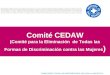 COMBATIMOS TODAS LAS ENFERMEDADES, INCLUIDA LA INJUSTICIA Comité CEDAW (Comité para la Eliminación de Todas las Formas de Discriminación contra las Mujeres