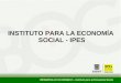 Oficina Asesora de Planeación INSTITUTO PARA LA ECONOMÍA SOCIAL - IPES