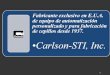 Fabricante exclusivo en E.U.A. de equipo de automatización personalizado y para fabricación de cepillos desde 1937. Carlson-STI, Inc. 1