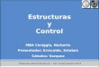 Sistemas Administrativos – 1er Cuatrimestre 2013 Estructuras y Control MBA Caniggia, Norberto Presentador: Errecalde, Esteban Cátedra: Vazquez