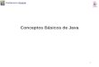 1 Conceptos Básicos de Java. 2 Características de la Programación en Java Sensible a mayúsculas/minúsculas. Palabras reservadas. Comentarios. Lenguaje