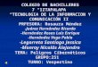 COLEGIO DE BACHILLERES 7 “IZTAPALAPA” “TECNOLOGIA DE LA INFORMACION Y COMUNICACIÓN II” PRFESORA: Rosaura Méndez -Juárez Hernández Ricardo -Hernández Rosas