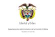 Departamento Administrativo de la Función Pública República de Colombia