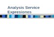 Analysis Service Expresiones. 3.- Reportes con Expresiones multidimensionales (MDX). Microsoft SQL Server OLAP Services proporciona una arquitectura de