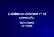 Conductes violentes en el preescolar Nova Sageta Dr Tomas