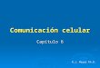 Comunicación celular Capítulo 6 R.J. Mayer Ph.D