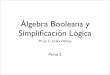 Algebra Booleana 2