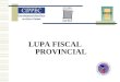 LUPA FISCAL PROVINCIAL. ¿QUE VEREMOS HOY?  El Presupuesto Nacional en Mendoza  Ejecución del presupuesto Provincial 2004