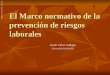 El Marco normativo de la prevención de riesgos laborales Javier Calvo Gallego Universidad de Sevilla Pr. Dr, D. Javier Calvo Gallego
