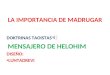 LA IMPORTANCIA DE MADRUGAR DOKTRINAS TAOISTAS MENSAJERO DE HELOHIM DISEÑO: LUNTADREVI