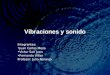 Vibraciones y sonido Integrantes: Juan Carlos Meza Victor San Juan Fernando Villan Profesor: Profesor: Julio Naranjo