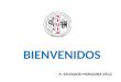BIENVENIDOS A. SALVADOR MARQUINA VEGA. Aspectos esenciales de Ley 73