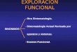 EXPLORACIÓN FUNCIONAL - Otra Sintomatología. - Sintomatología Actual Revisada por aparatos y sistemas. - Examen Funcional. SINONIMOS