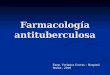 Farmacología antituberculosa Farm. Verónica Curras – Hospital Muñiz - 2010