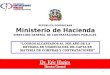 1 REPÚBLICA DOMINICANA Ministerio de Hacienda DIRECCIÓN GENERAL DE CONTRATACIONES PÚBLICAS
