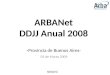 ARBANet DDJJ Anual 2008 - Provincia de Buenos Aires- 05 de Marzo 2009 SEGRC