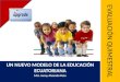 EVALUACIÓN QUIMESTRAL UN NUEVO MODELO DE LA EDUCACIÓN ECUATORIANA Msc. Jenny Alvarado Pozo