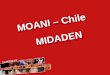 MOANI – Chile MIDADEN. ADOLESCENCIA Época de cambios