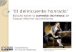 ‘El delincuente honrado’ Estudio sobre la comedia lacrimosa de Gaspar Melchor de Jovellanos Retrato pintado por Francisco de Goya del intelectual ilustrado