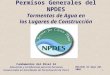 1 Fundamentos del Nivel 1A Educación y Certificación para las Personas Involucradas en Actividades de Perturbación de Tierra Permisos Generales del NPDES