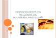 HIDROCOLOIDES EN RELLENOS DE PANADERÍA /PASTELERÍA