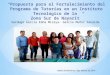 Verdugo García Edna Mireya- García Muñoz Zenaida “Propuesta para el Fortalecimiento del Programa de Tutorías en un Instituto Tecnológico de la Zona Sur