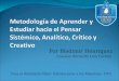 Por Bladimir Henriquez Coautor: Bernardo Lara Carrero Para el Seminario Taller Introductorio a las Maestrías UFG