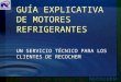 GUÍA EXPLICATIVA DE MOTORES REFRIGERANTES UN SERVICIO TÉCNICO PARA LOS CLIENTES DE RECOCHEM