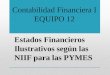 Estados Financieros Ilustrativos según las NIIF para las PYMES