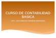 CURSO DE CONTABILIDAD BASICA CPCC. LUIS GONZALO BARRERA BENAVIDES