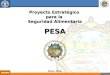 Mayo, 2011. Proyecto Estratégico para la Seguridad Alimentaria PESA