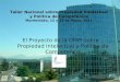 1 El Proyecto de la OMPI sobre Propiedad Intelectual y Política de Competencia Secretaría de la OMPI Taller Nacional sobre Propiedad Intelectual y Política