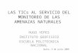 LAS TICs AL SERVICIO DEL MONITOREO DE LAS AMENAZAS NATURALES HUGO YEPES INSTITUTO GEOFISICO ESCUELA POLITECNICA NACIONAL Quito, 9 de julio 2009