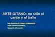 ARTE GITANO: no sólo el cante y el baile Por REMEDIOS TORRES FERNÁNDEZ CEIP CAPITULACIONES, Sante Fe (Granada)
