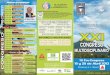 Triptico XXI Congreso Multidisciplinario Colegio Odontologos de Nuevo Leon