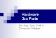 Hardware 3ra Parte Por: Ing. Juan Carlos Contreras Villegas