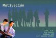 Motivación 7/15, VCR TSO Series Author: VSZ Last update VIMMIV