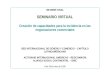 INFORME FINAL SEMINARIO VIRTUAL Creación de capacidades para la incidencia en las negociaciones comerciales RED INTERNACIONAL DE GÉNERO Y COMERCIO – CAPÍTULO
