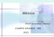 México Profº Everaldo (Neno) CAMPO GRANDE - MS 2013