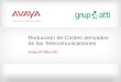 Reducción de Costes derivados de las Telecomunicaciones Avaya IP Office 500
