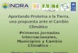 Aportando Proteína a la Tierra, una propuesta ante el Cambio Climático Programa de Desarrollo Local ART Uruguay -Primeras Jornadas Internacionales, Municipios