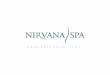 Catálogo Productos Nirvana Spa