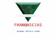 02/05/2014 FRANQUICIAS JOHANNA AREVALO CHANG. 02/05/2014 INDICE ANTECEDENTES: CONCEPTO DE FRANQUICIA: DEFINICIONES DE FRANQUICIA TIPOS DE FRANQUICIAS