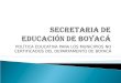 POLÍTICA EDUCATIVA PARA LOS MUNICIPIOS NO CERTIFICADOS DEL DEPARTAMENTO DE BOYACÁ