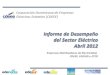CDEEE, DomRep, Informe de Desempeno del Sector Eléctrico, 4-2012