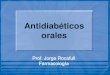 Antidiabéticos orales